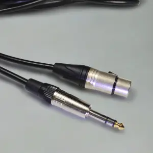 Cable XLR hembra a TRS 6.35 @ 10 m